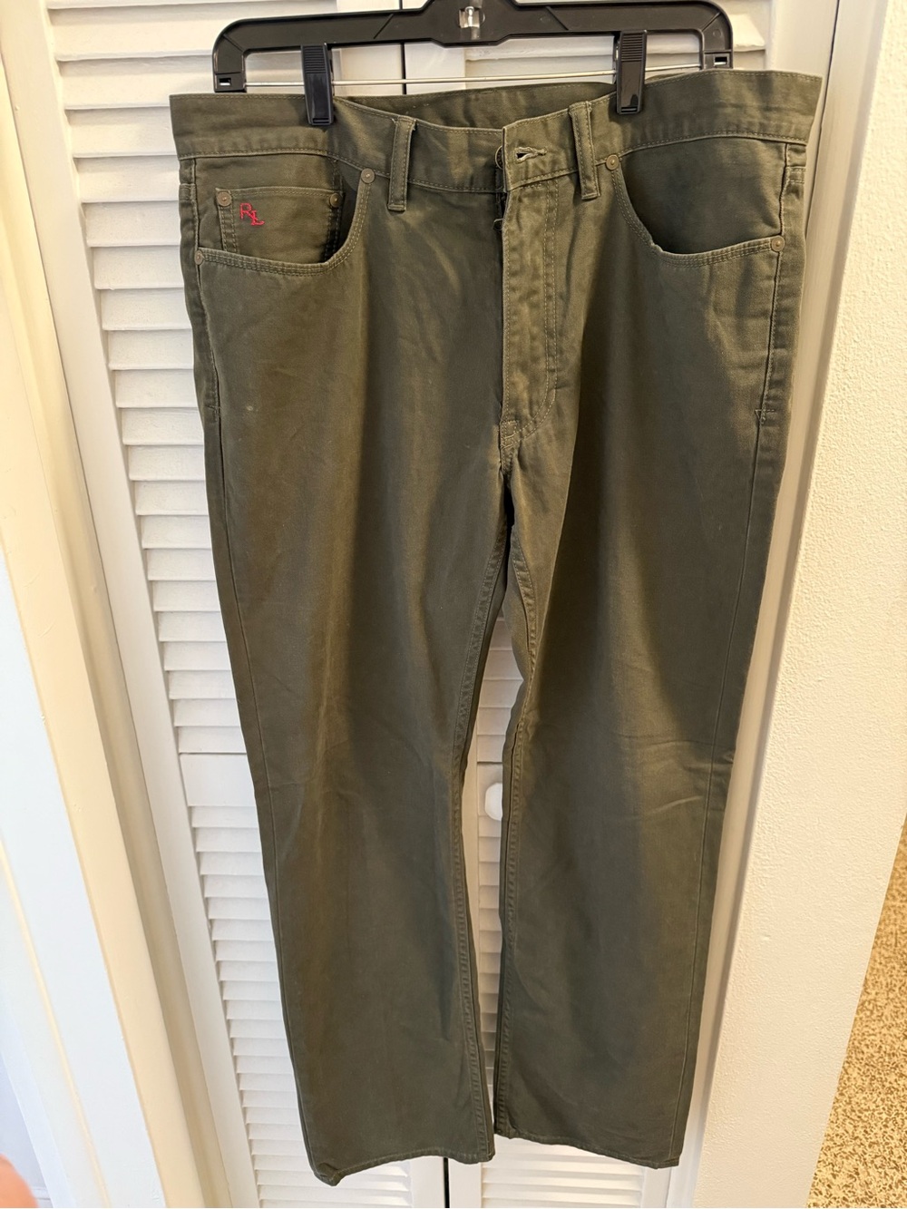 Polo Ralph Lauren Olive Green Pants